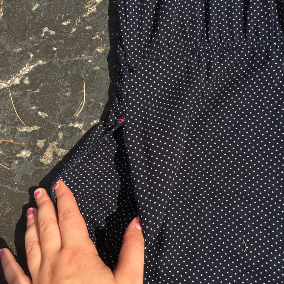 SOLD • VINTAGE 80s Polka Dot Jumpsuit - Picture 6 of 6